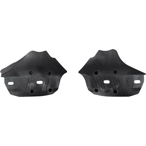 Una coppia di parafanghi per bracci inferiori delle sospensioni posteriori, adatti ai modelli Ford F20, F21, F22, F35, F30, F32 e F33 (2012-2015).