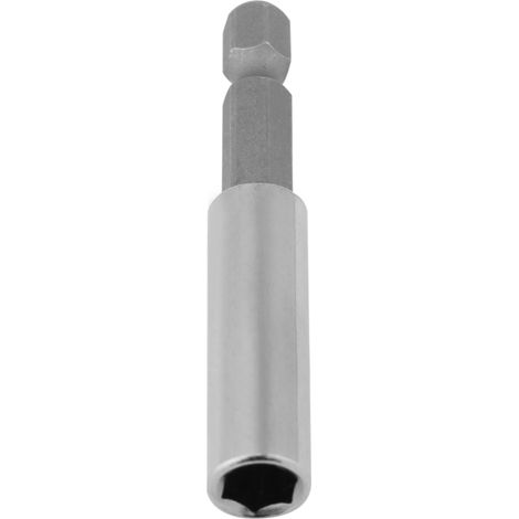 1 magnetischer Schraubendreher, Verlängerungs-Steckschlüssel, Bohrerhalter, 1/4"-Sechskant, Elektrowerkzeug, 60 mm (1/5)