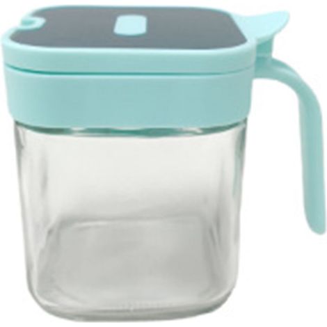 Boîte À Épices - Bocal En Verre Transparent 250 Ml Avec Couvercle - Pour Sel Sucre Épices Café Farine - Usage Cuisine Maison Restaurant Café - 1 Pièce (1/5)