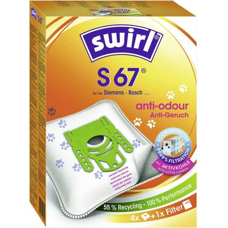 Swirl S 67 XL Vorteilspack EcoPor® Sacchetto aspirapolvere 1 pz.