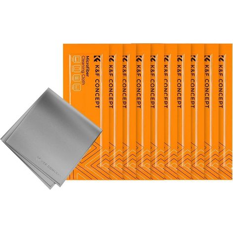 10x Mikrofaser Reinigungstücher 15x15cm einzeln verpackt für Displays, Objektive, Brillen (1/5)