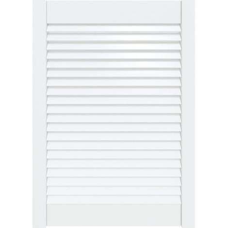 Maison Exclusive - Anta a Lamelle Bianca 69x49,4 cm in Legno di Pino