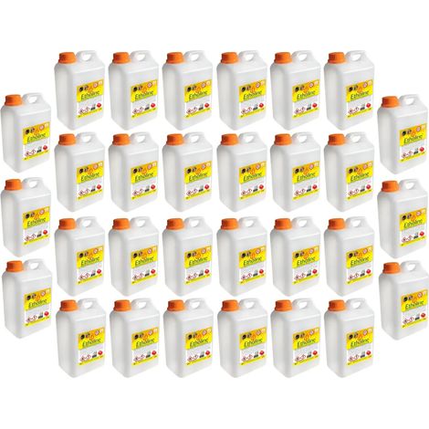 Combustibile Bioetanolo 30 Taniche 2L per Biocamini e Biostufe Inodore