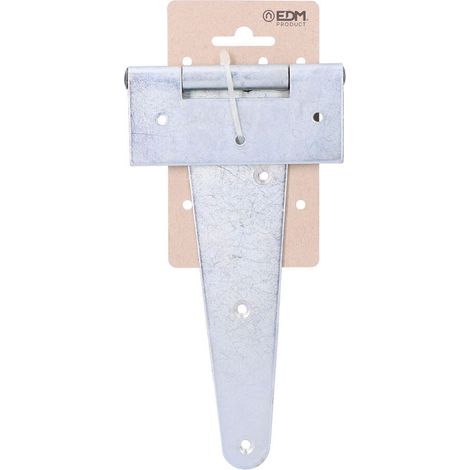 Charnière T 200x100 H° Galvanisée Blanc En Carton Suspendu Edm (1/3)