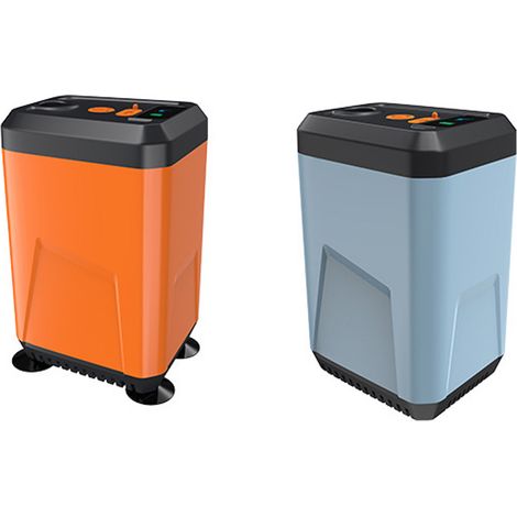 Douche de camping portable Pompe électrique extérieure alimentée par batterie rechargeable Support étanche 3 modes d'eau pour la randonnée, la randonnée, les voyages, la plage, l'arrosage des animaux (1/5)