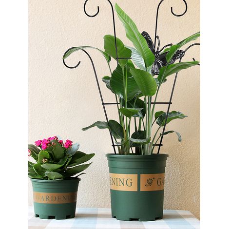 Treillis de jardin en acier inoxydable pour plantes grimpantes, support pour plantes grimpantes (1/5)