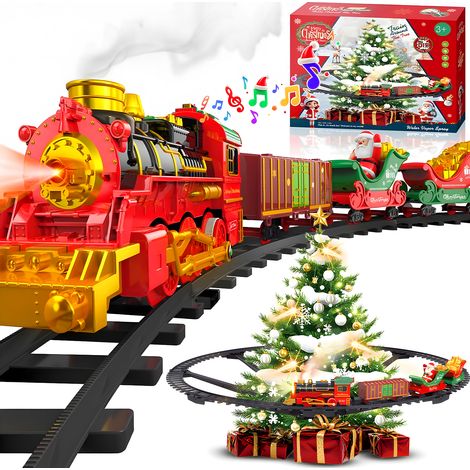 Tren con forma de árbol de Navidad PlaySo 699-128A