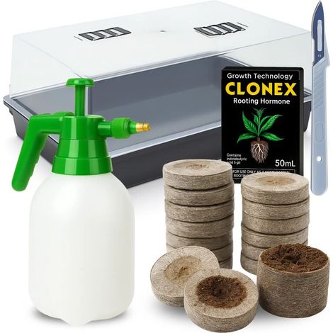 Advanced Steckling Anzucht Set Starterkit Bewurzelung Pflanzenvermehrung Stecklingszucht (1/5)