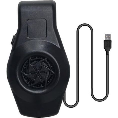 Ventilateur de Refroidissement D'aquarium,Mini Refroidisseur D'aquarium USB 5 V Suspendu,Réglable a 2 Niveaux de Vitesse pour Aquarium (Moins de 0,4" D'épaisseur,Réservoir de 1 À 6 Gallons) (1/5)