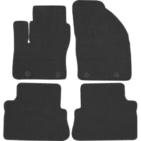 Tappetini dedicati per Ford C-Max I dal 2003 al 2010 - EVA A NIDO D'APE NERI (1/5)
