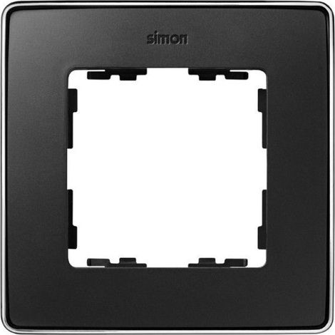 Rahmen 1 Element Graphitbasis Chrom SIMON 82 DETAIL 8201610-241