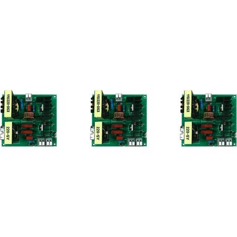 Carte mère de circuit imprimé pour nettoyeur à ultrasons 3 x 220 V 40 kHz 150 W, compatible avec les machines de lavage de voiture et les générateurs. (1/4)