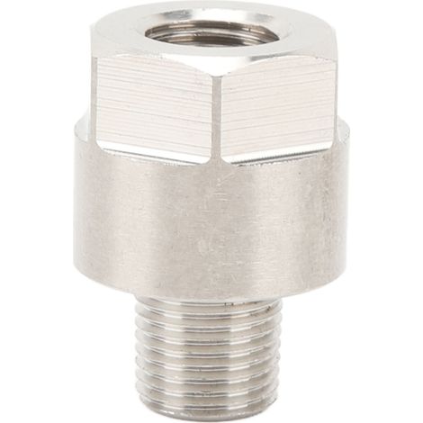 Raccord adaptateur manomètre 1/8 NPT mâle vers M10x1.0 femelle pour prise de pression huile, carburant, eau, température, jauge (1/5)