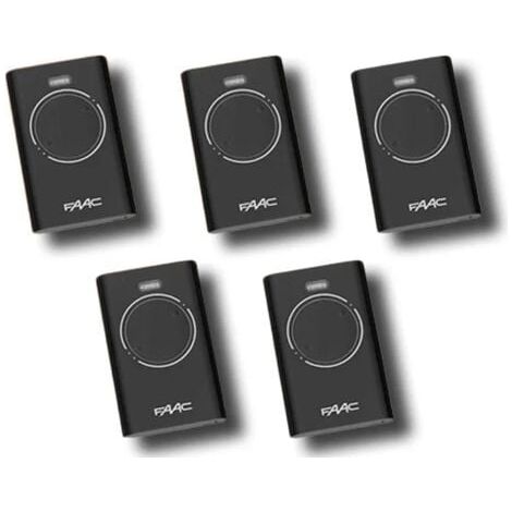 FAAC 5 x 2-Kanal-Fernbedienung XT2 868 SLH LR 7870091