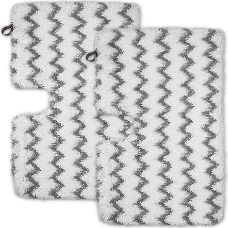 Lot de 2 lingettes de rechange AURA pour nettoyeur vapeur Shark Professional Steam Pocket Mop S3501, S3601, S3601D, S3550, S3801, S3901 et S3901D (1/5)
