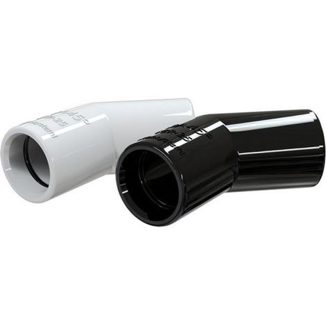 Curva ad angolo ca 45 gradi tcr-21 bianco tecnosystemi 11126310