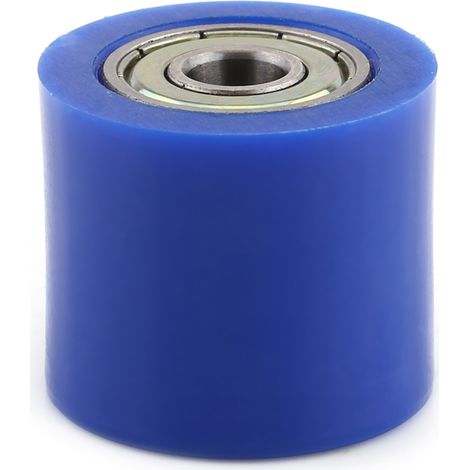 指南 de chaîne 8mm galet tendeur roue guide pour moto street bike ATV bleu (1/5)