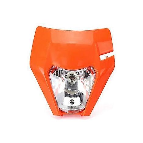 Modifizierter Motorradscheinwerfer für EXC125 EXC250, Orange