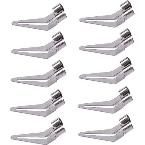 Tête de pointe de fer à souder, coude à 45 °, remplacement de lissage réglable, 10 pièces (1/5)