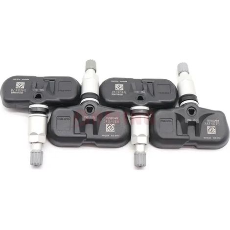 (4 pièces) PMV-107J Capteurs de pression des pneus pour véhicules, compatibles avec TOYOTA COROLLA et LEXUS (2009-2013), 315 MHz, références : 42607-33021, 42607-33011 et 42607-06011 (1/5)