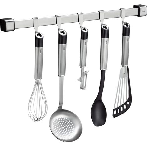 Gefu SMARTLINE barre ustensiles cuisine argenté 50 cm (1/5)