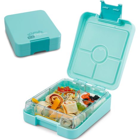schmatzfatz easy Snackbox 4 Fächer 18 x 15 x 5 cm (BxHxT) (1/5)