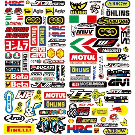 Ensemble de 90 stickers décoratifs en PVC coloré pour voiture, planche à roulettes, ordinateur portable, téléphone, vélo, Mtb (1/3)