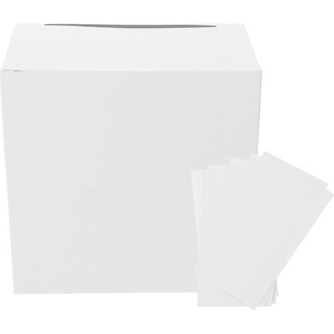 Aufbewahrungsbox für Hochzeitskarten – 22,00 x 22,00 x 22,00 cm – Weiß (1/4)