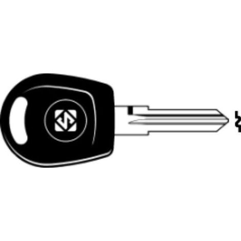 Chiave Transponder No Chip Huf HU70TE