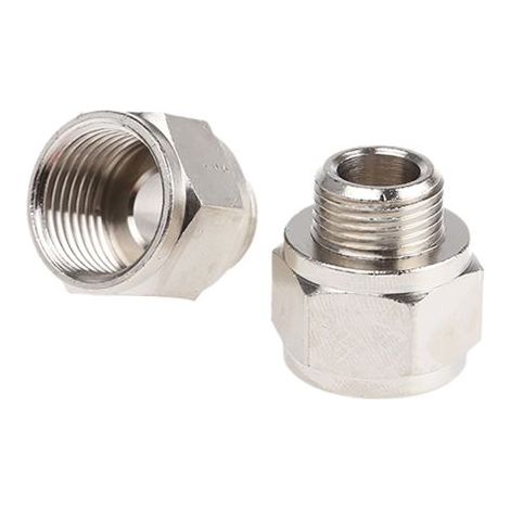 Adaptateur droit fileté Legris LF3000 vers G 1/2 Femelle G 3/8 Mâle ( Prix pour Paquet de 5 )