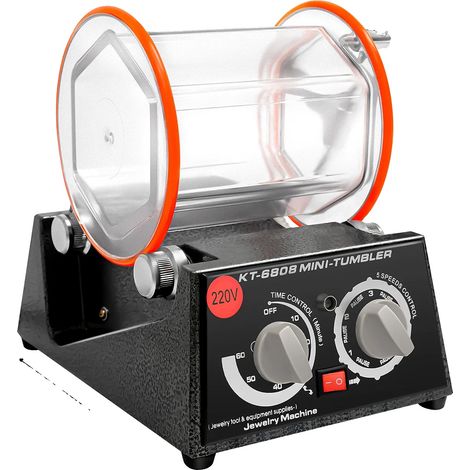 Machine à polir les bijoux, contrôle à 5 vitesses, design compact, 60W (1/2)