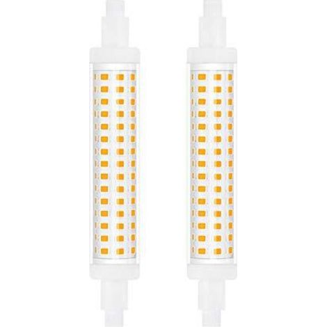 Ampoule LED, 15W Double Ended Linear Light 220V 130W Blanc Naturel 4000K (Non Dimmable, Pack de 2)