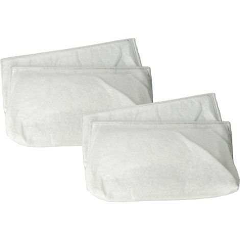 vhbw 4x Filtros de bolsa reemplaza Pluggit AEFG3-204 para sistemas aire acondicionado y ventilación - Filtro G3 blanco