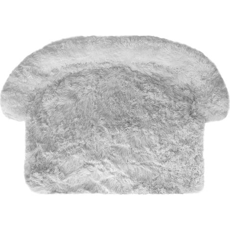 Niche pour Chien et Chat en Peluche Douce pour Le canapé. Lit pour Animaux avec Base antidérapante et imperméable. Coussin de canapé pour Animaux de Compagnie 102 x 89 x 13 h, Gris (1/2)