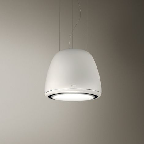 Elica Edith Classic. Potenza massima di estrazione: 325 m³/h, Tipo di estrazione: Filtrante, Rumorosità (velocità bassa): 40 dB. Tipo: Sospeso, Colore del prodotto: Bianco, Materiale d... - PRF0098360 (1/5)