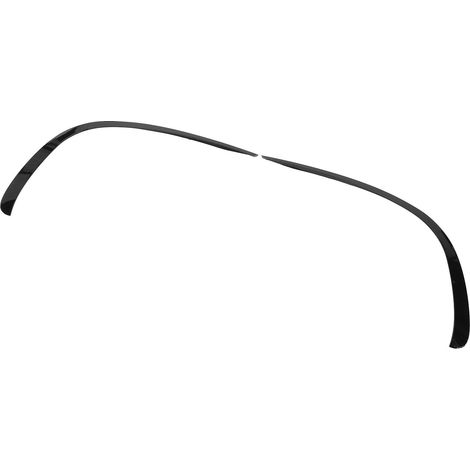 Pièces de rechange pour une paire de baguettes de pare-chocs avant noir brillant (divergence/diffuseur) pour Mercedes-Benz Classe CLS C257 AMG Line