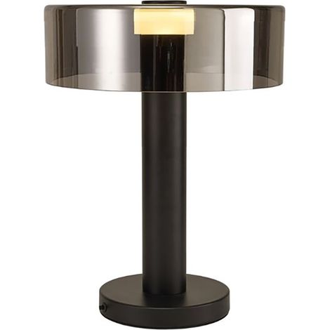 Mantra Lámpara de Sobremesa GIN 45cm de alto GU10 negro/oro rosa-negro/oro-negro