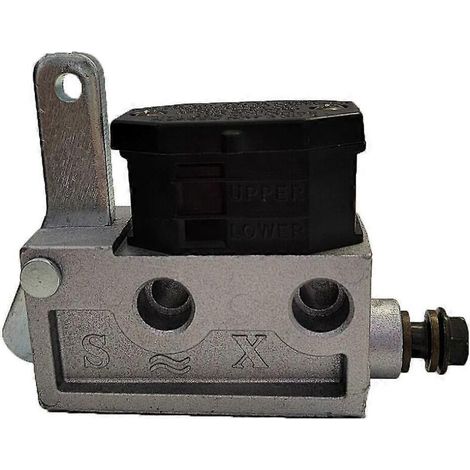 Maître-cylindre de frein hydraulique arrière haute performance pour karting, buggy et quad - Noir (1/4)
