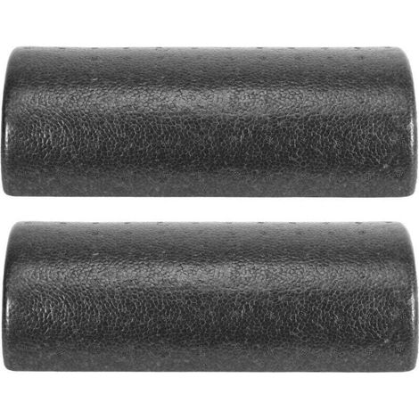 Coppia di rulli in schiuma semicircolari da 30 cm di larghezza per esercizi di yoga, Pilates, sport, fitness ed equilibrio