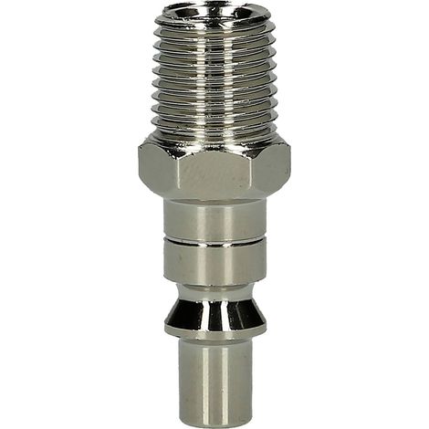 Raccord pneumatique en métal, 1/4"AG, 44 mm (1/4)