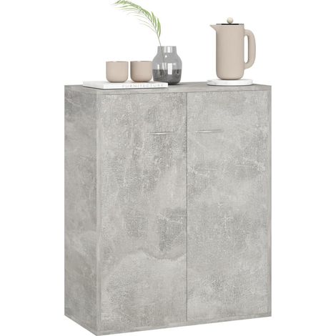 Commode Gris béton 60 x 30x75 (1/4)