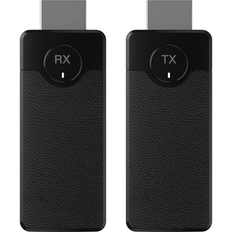 Transmetteur Et Récepteur HDMI Sans Fil - 4K Décodeur 1080P Sortie - Technologie 2,4 GHz / 5 GHz - Pour Ordinateur Portable TV Box Moniteur - Lot De 2 (1/5)