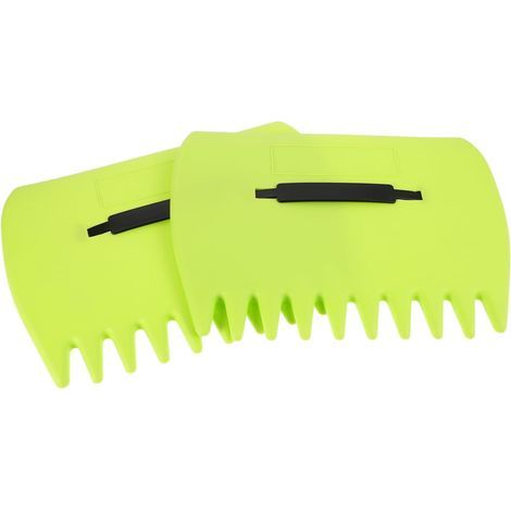 Râteau de Jardin Ergonomique pour Ramassage de Outil Robuste avec Poignée Confortable pour Entretien de Pelouse et Jardin Réduit la Fatigue des Vert (1/5)