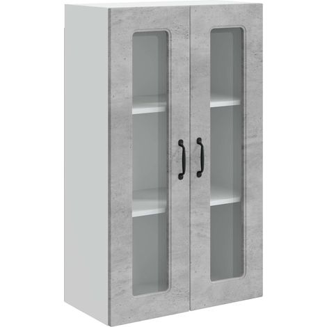 Maison Exclusive - Pannello lavastoviglie Kalmar Grigio cemento 60 x 31 x 100 cm