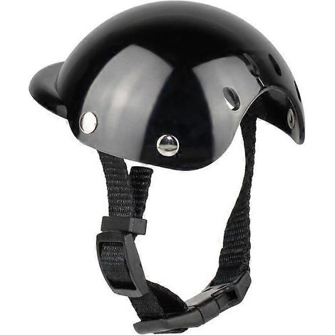 Mini-Motorradhelm für Haustiere, Schutzhelm gegen Sonne und Wind, kreatives Foto-Requisit, Größe S, für Hunde und Katzen