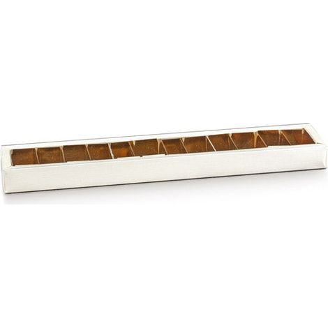 Scotton Quadretto con Fasc. e Divisorio 360 x 50 x 30 Mm Bianco 10 Pz