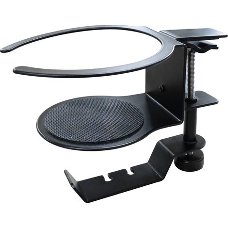 Cintre pour Casque Rotation à 360°Support pour Casque Aluminium Support de Casque de Jeu Support Casque de Bureau Crochet pour avec