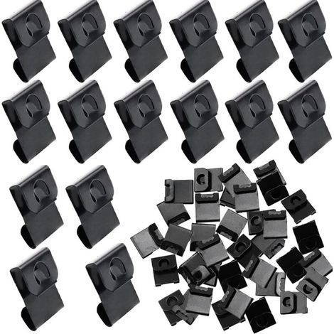 BUNTHAUS 100 Pièces Crochets pour Cadre Photo Crochets Peintures, Crochets à Tableau Cintres Crochet Pour Cadre Photo, Photo à Suspendre en Dents de Scie Crochets, pour Accrocher Les Photo Cadres Ou T