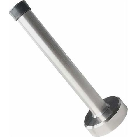 Butée de Porte Longue 350mm en Acier Inoxydable Brossé avec Amortisseur en Caoutchouc, Protection Murale Anti-Choc pour Intérieur et Extérieur (1/4)