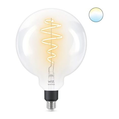 WiZ LED E27 Ampoule Globe (G125) Filament Claire 40W Lumière blanche chaude à froide - 1 pièce (1/5)